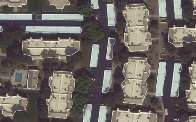 u-net based building footprint pre-annotation