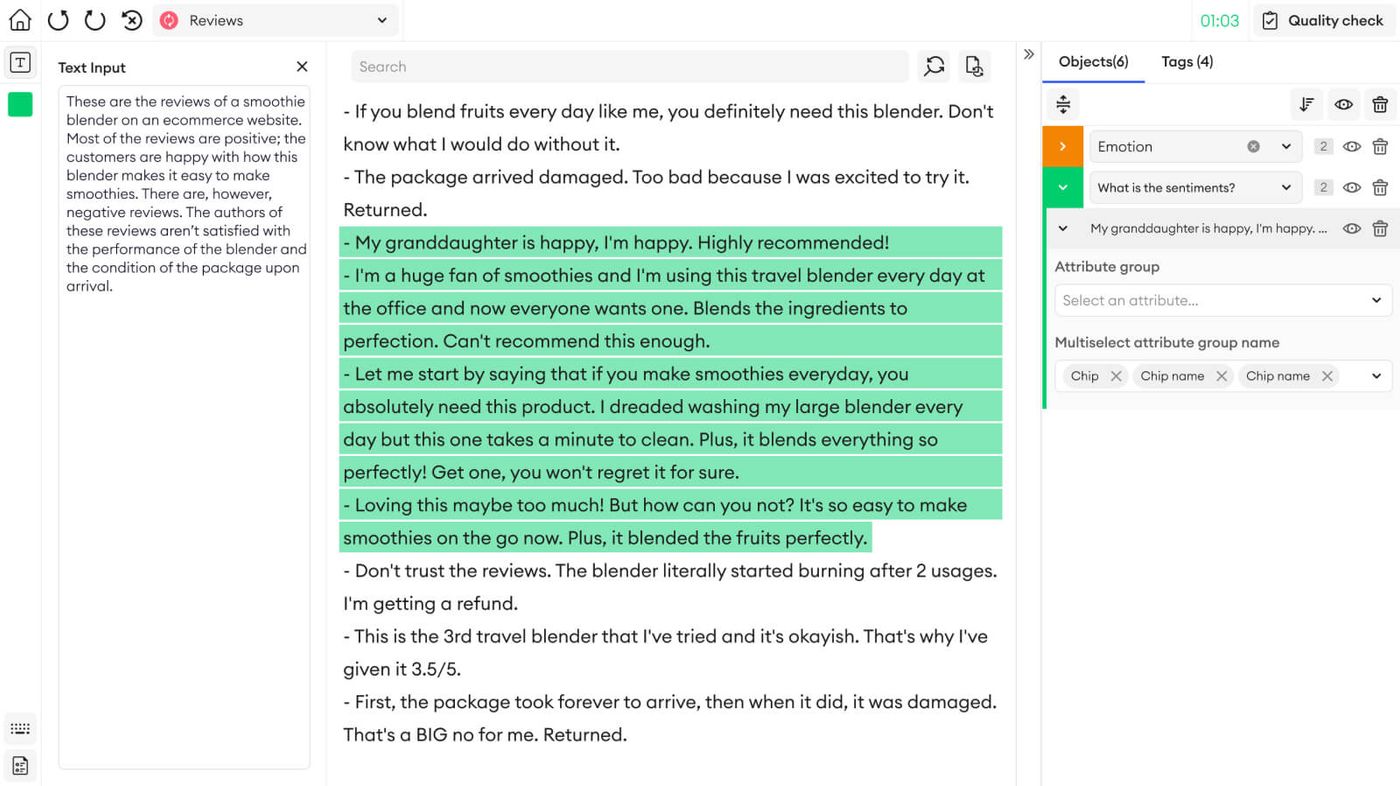 text annotation with superannotate