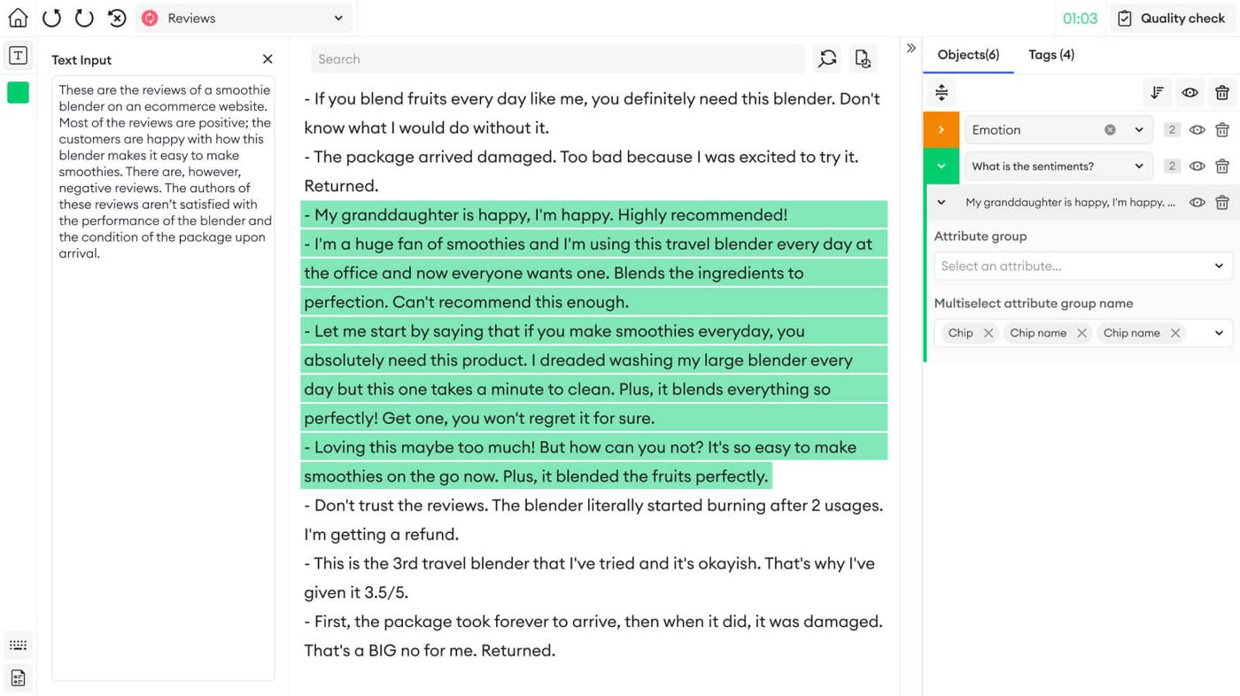 text annotation with superannotate