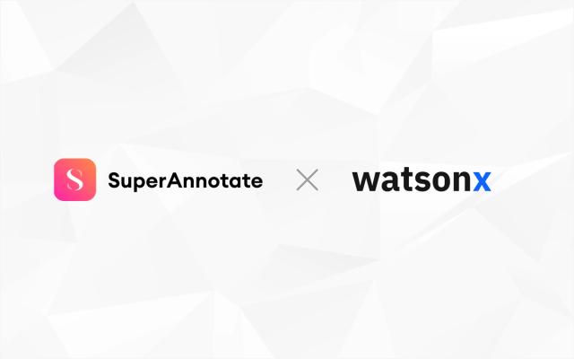 superannotate ibm watsonx