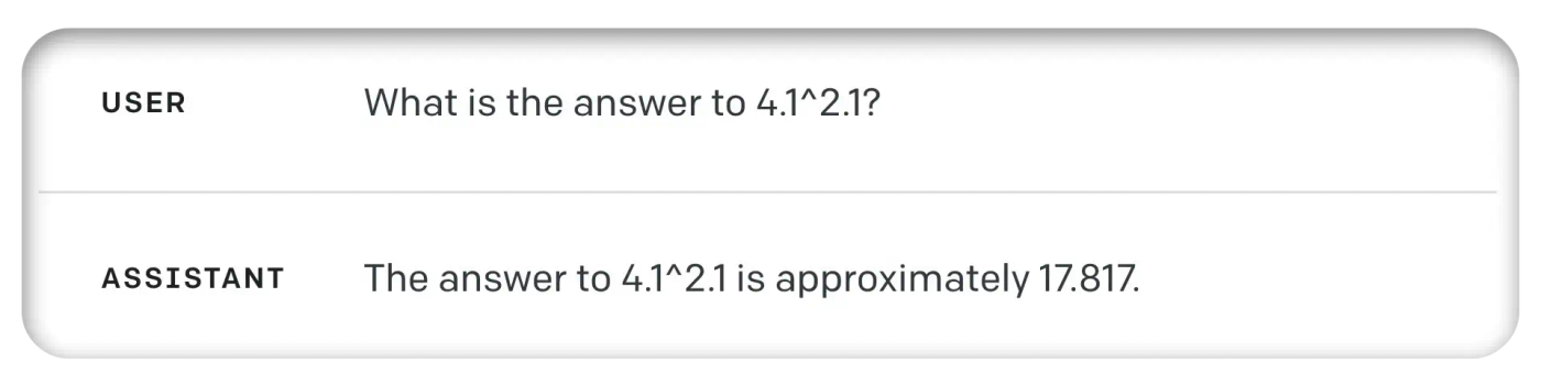 llm agent answer example