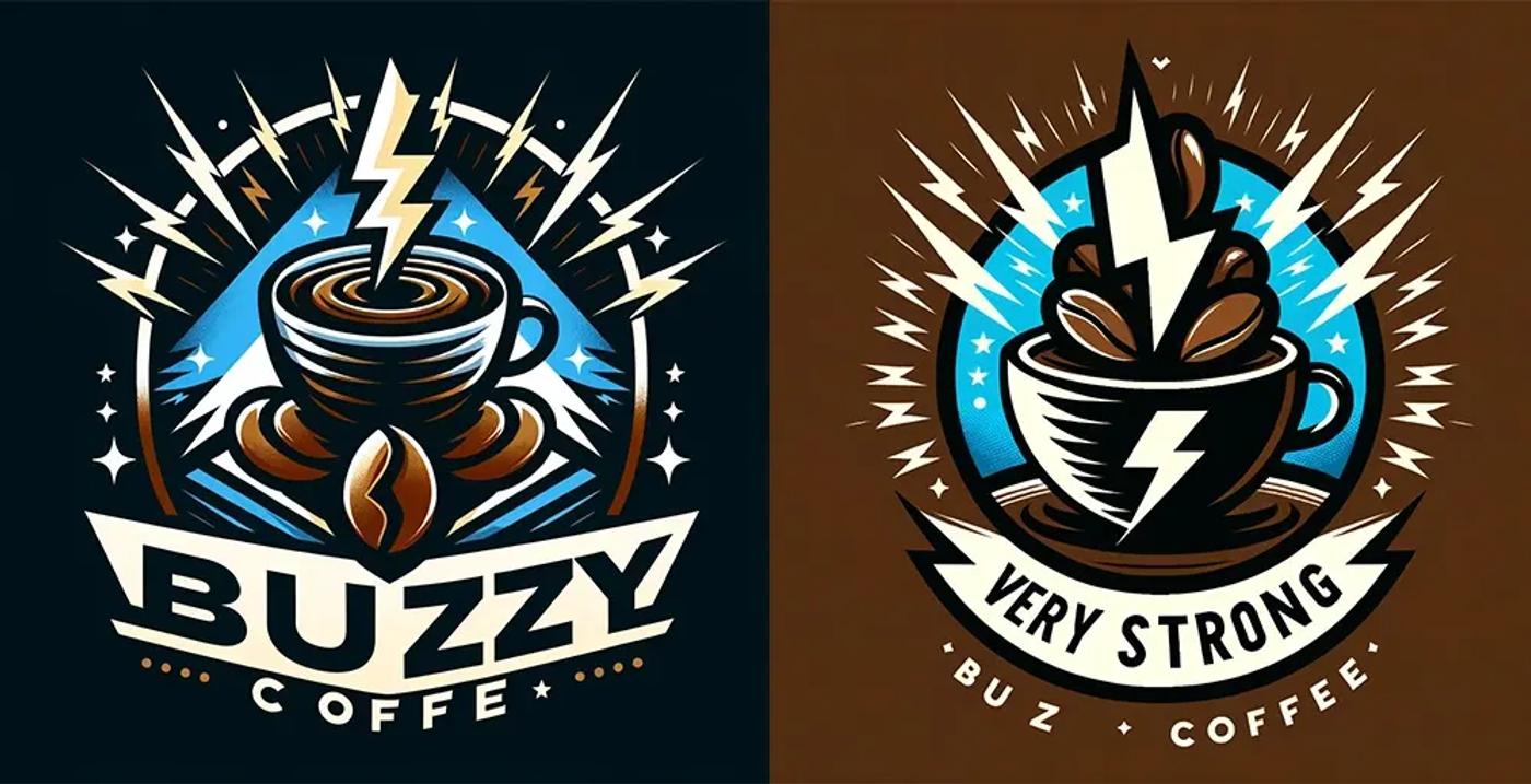 dall e coffee logo