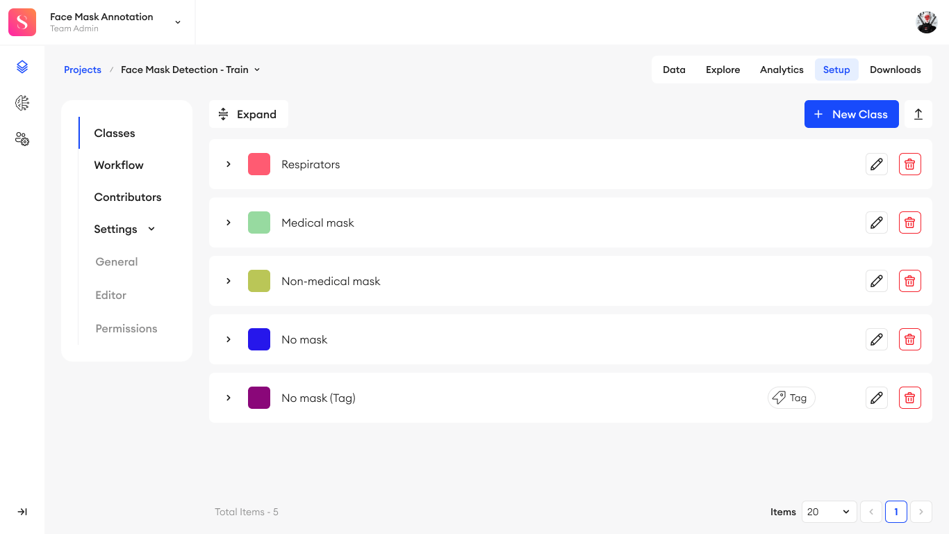 setup tab and tabs navigation redesign