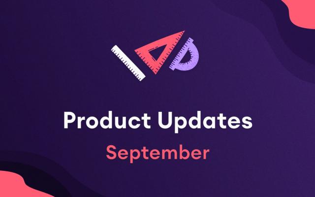 product updates september 2022