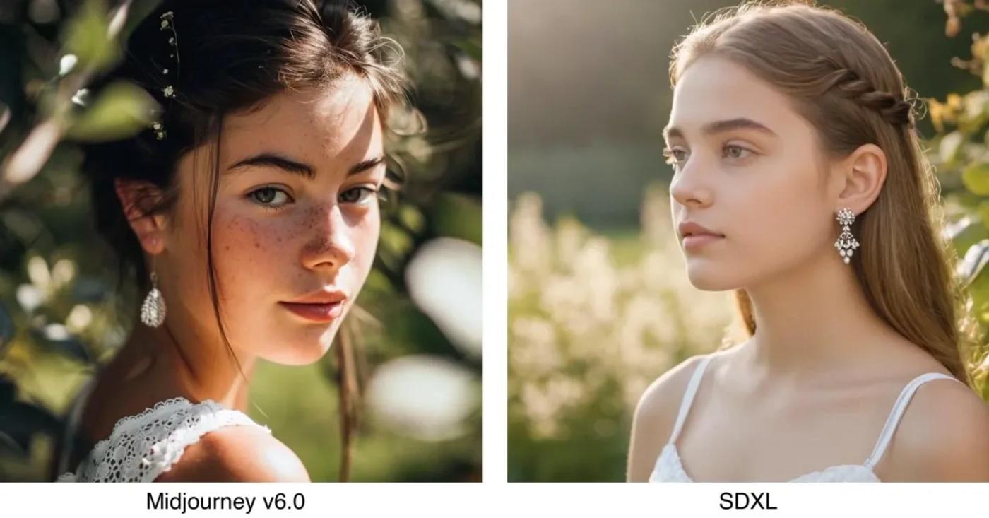 midjourney v6 vs sdxl 1