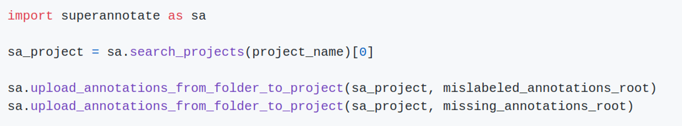 SDK Code Block