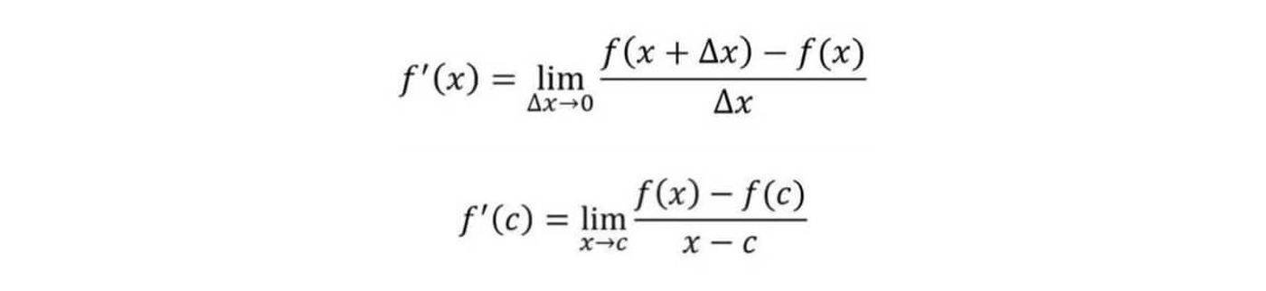 definition of derivative