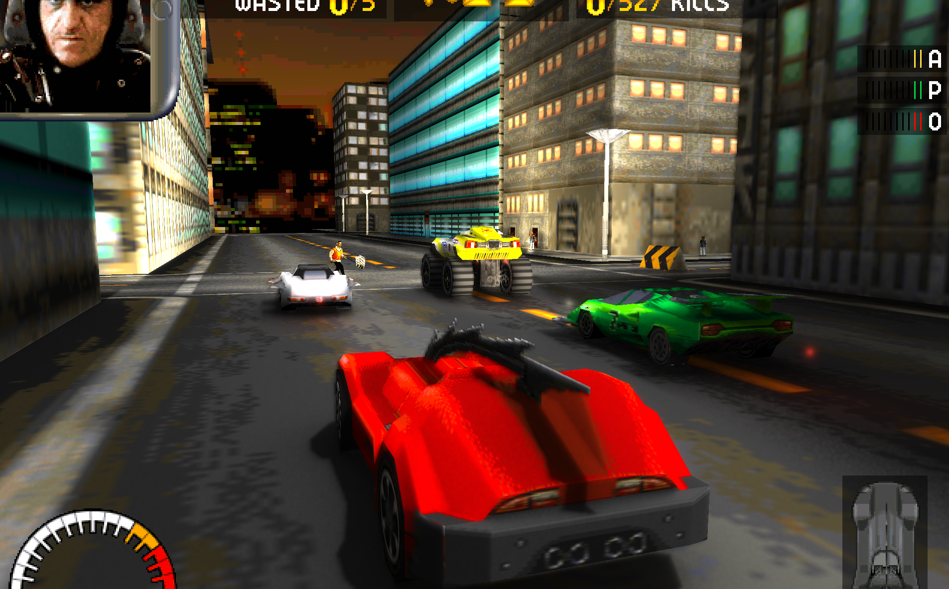 WIP - Implementing ray tracing in Carmageddon from 1997 preview
