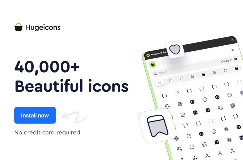 Hugeicons Webflow App