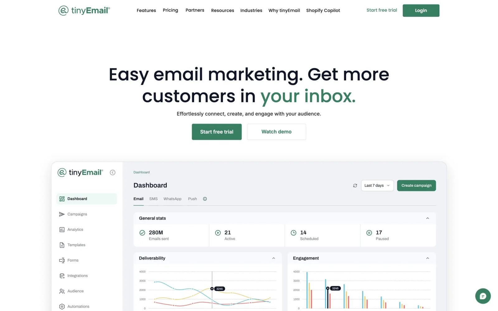 tinyEmail