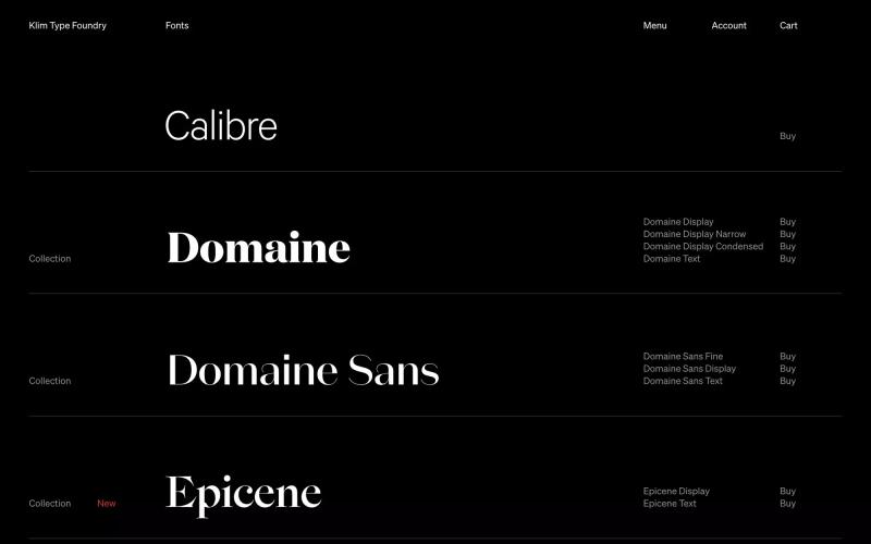 Klim Type Foundry