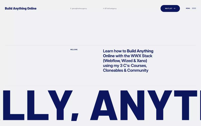 Build Anything Online