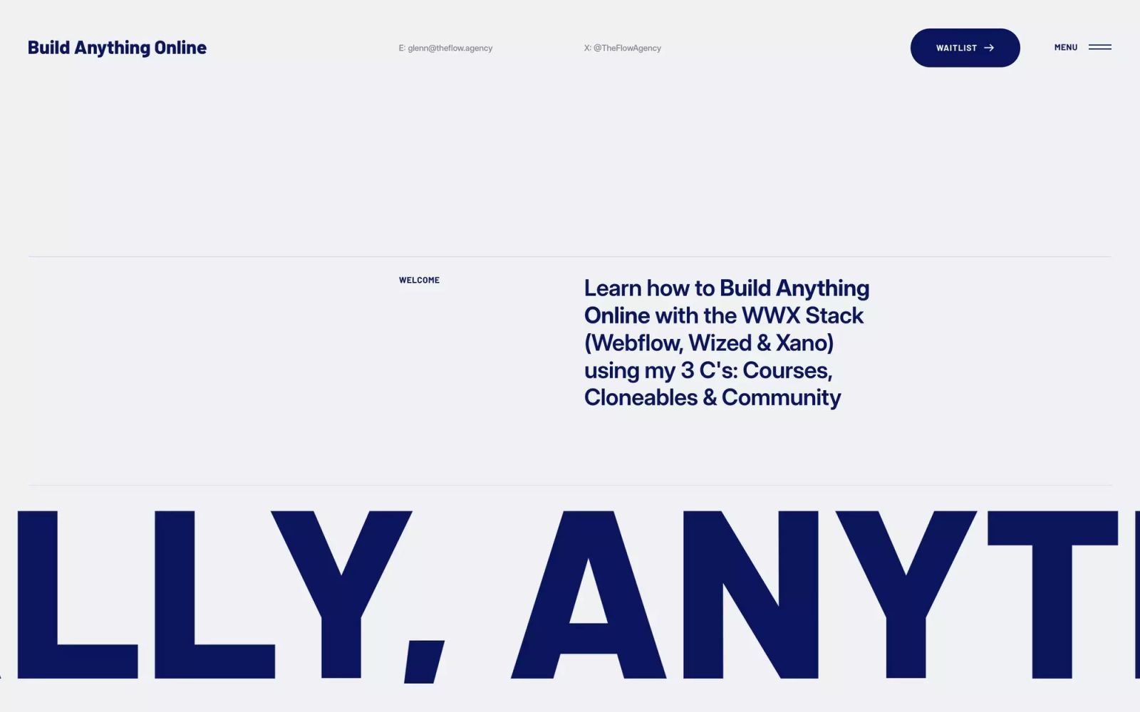 Build Anything Online