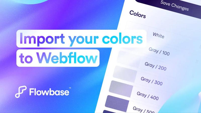 Import Colors From Figma to Webflow