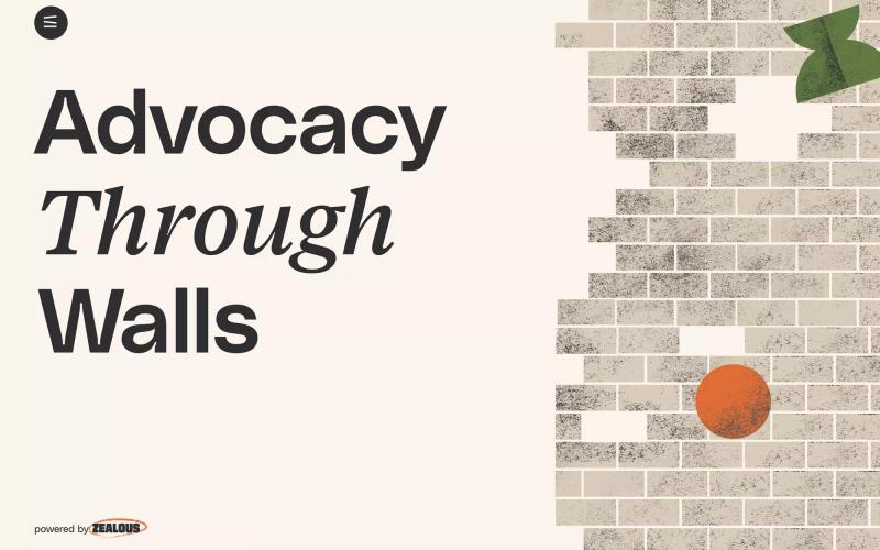 Advocacy Through Walls