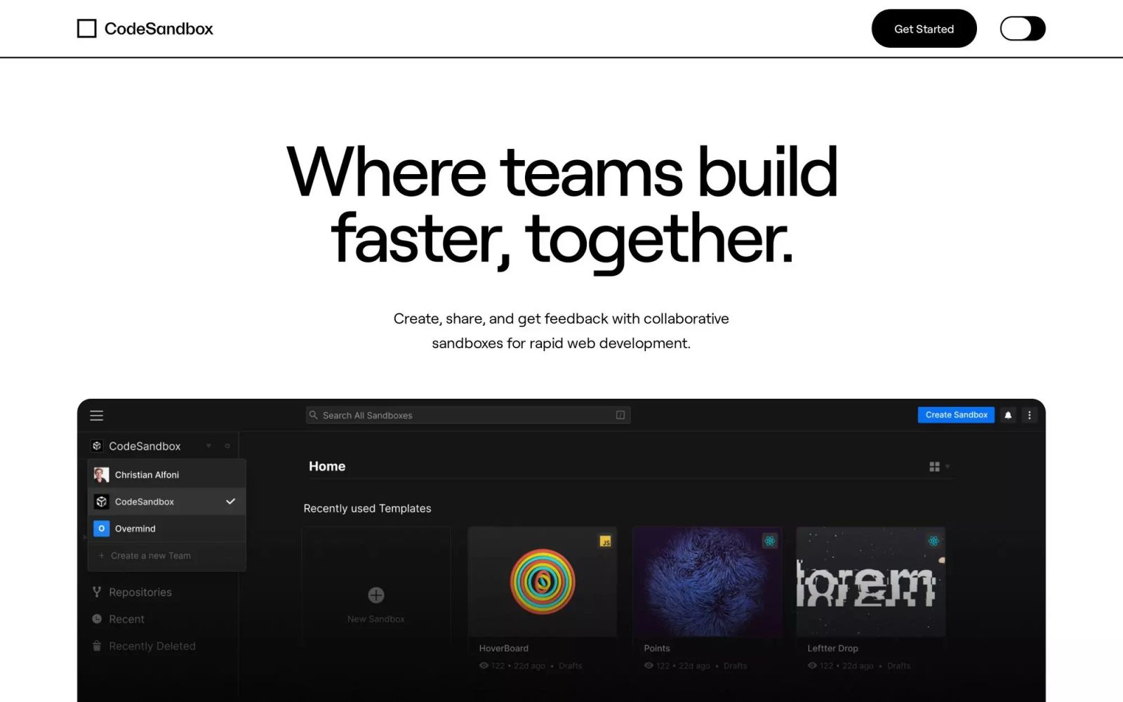 Persistent Dark Mode Switch