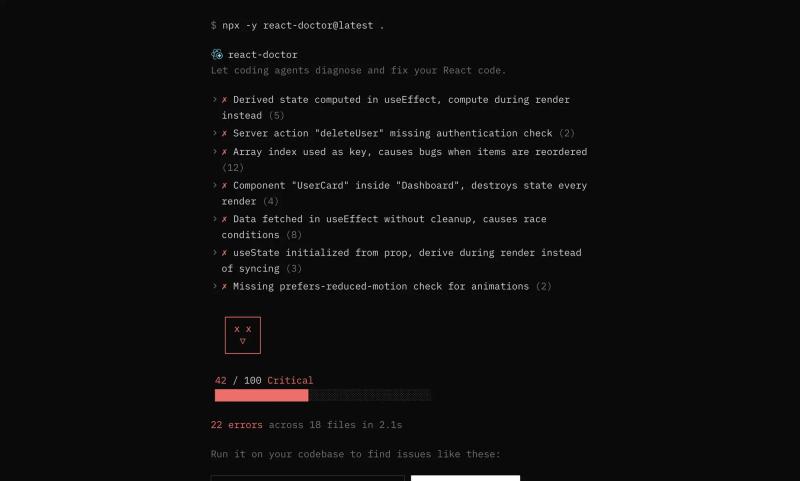 React Doctor