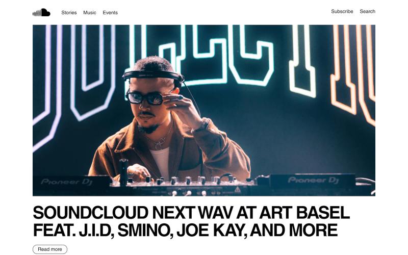SoundCloud Stories
