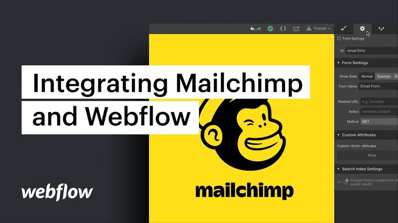 Integrating Mailchimp and Webflow