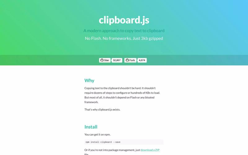 Clipboard.js