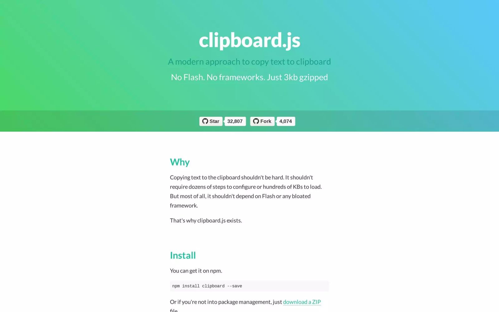 Clipboard.js