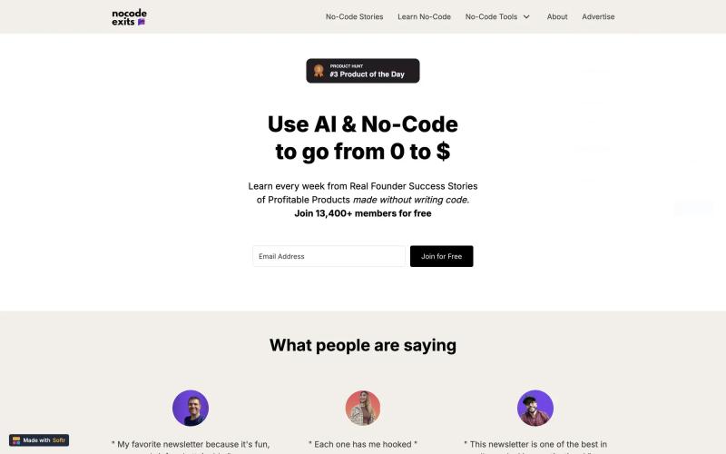 No-Code Exits