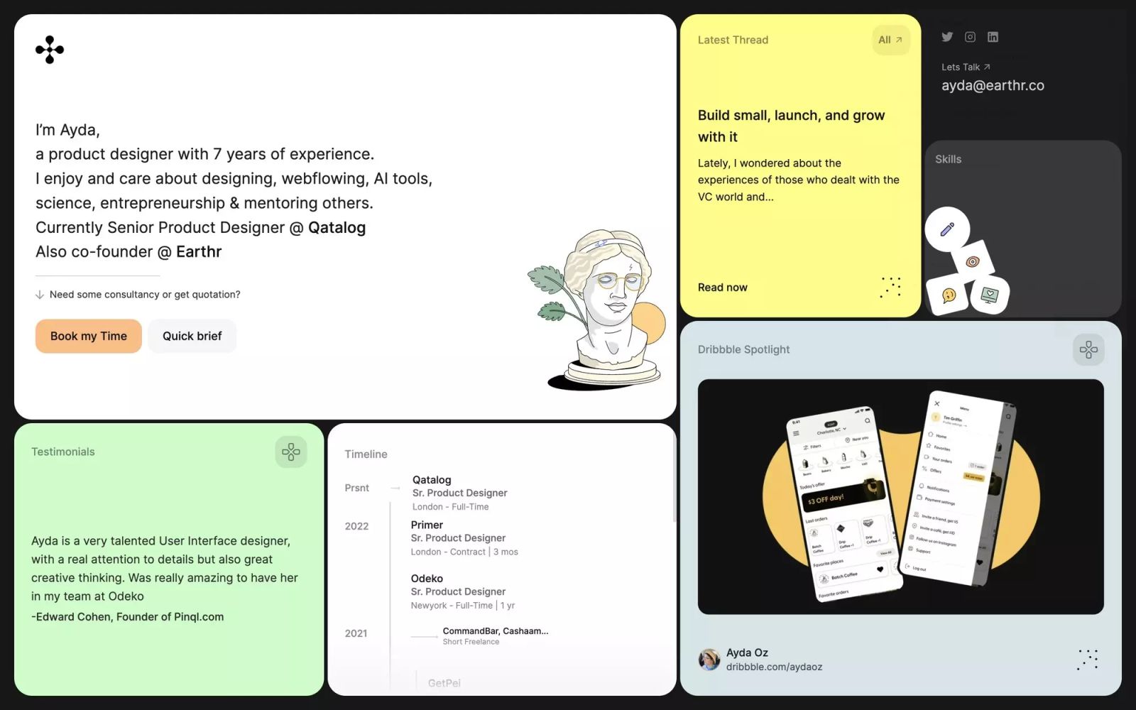 Ayda Oz - Product Designer
