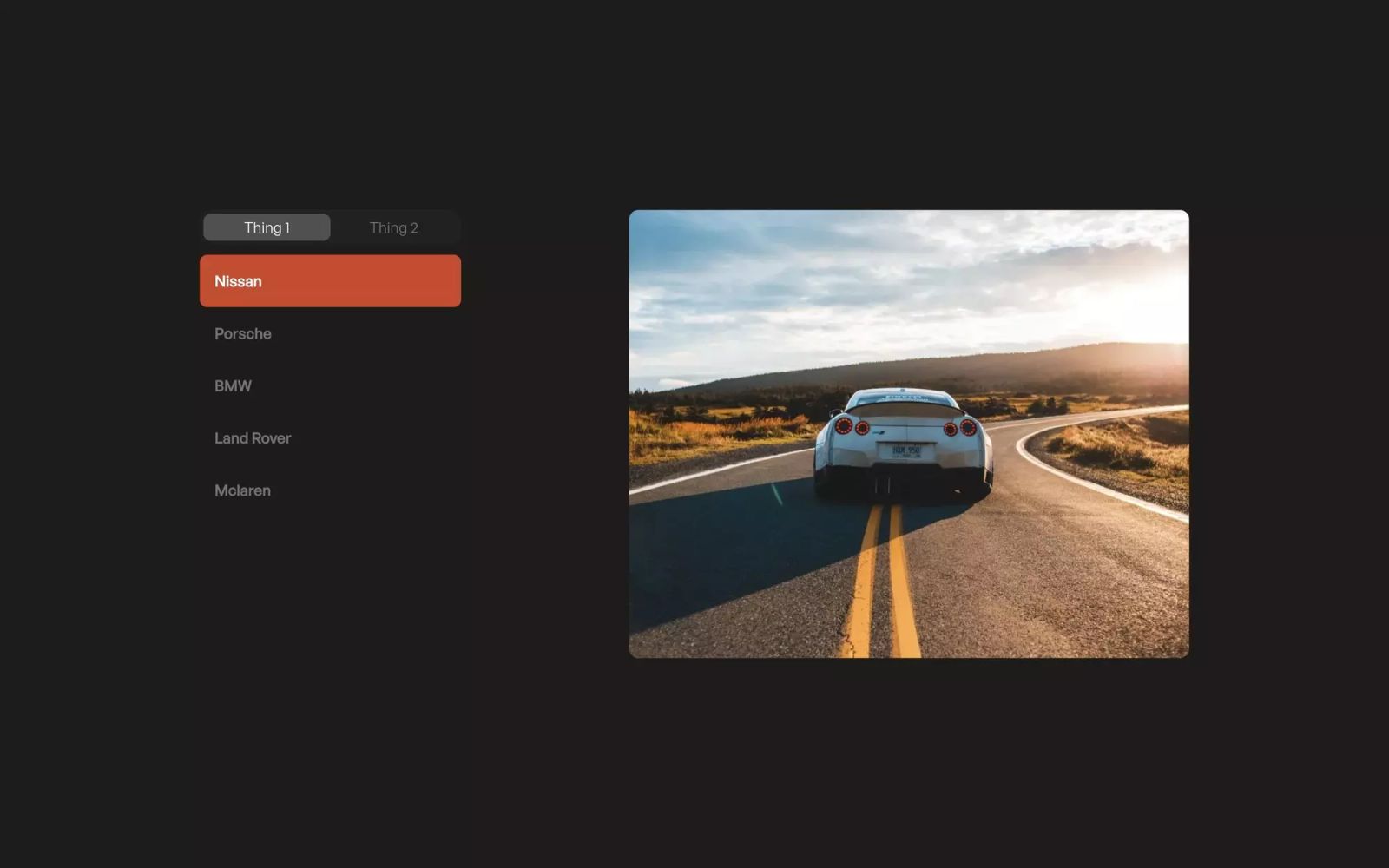 Tabs to Dropdown