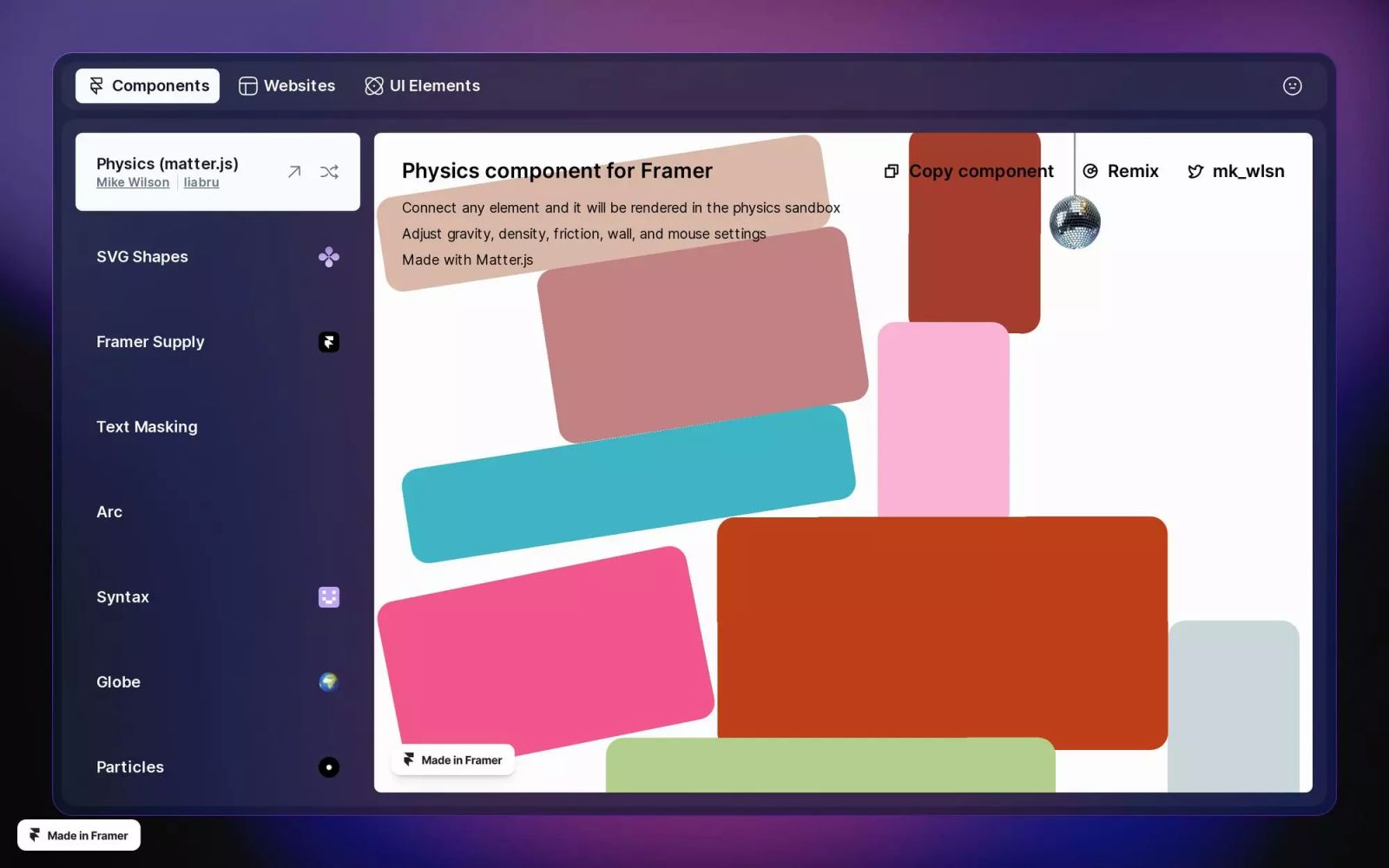 Remix Framer