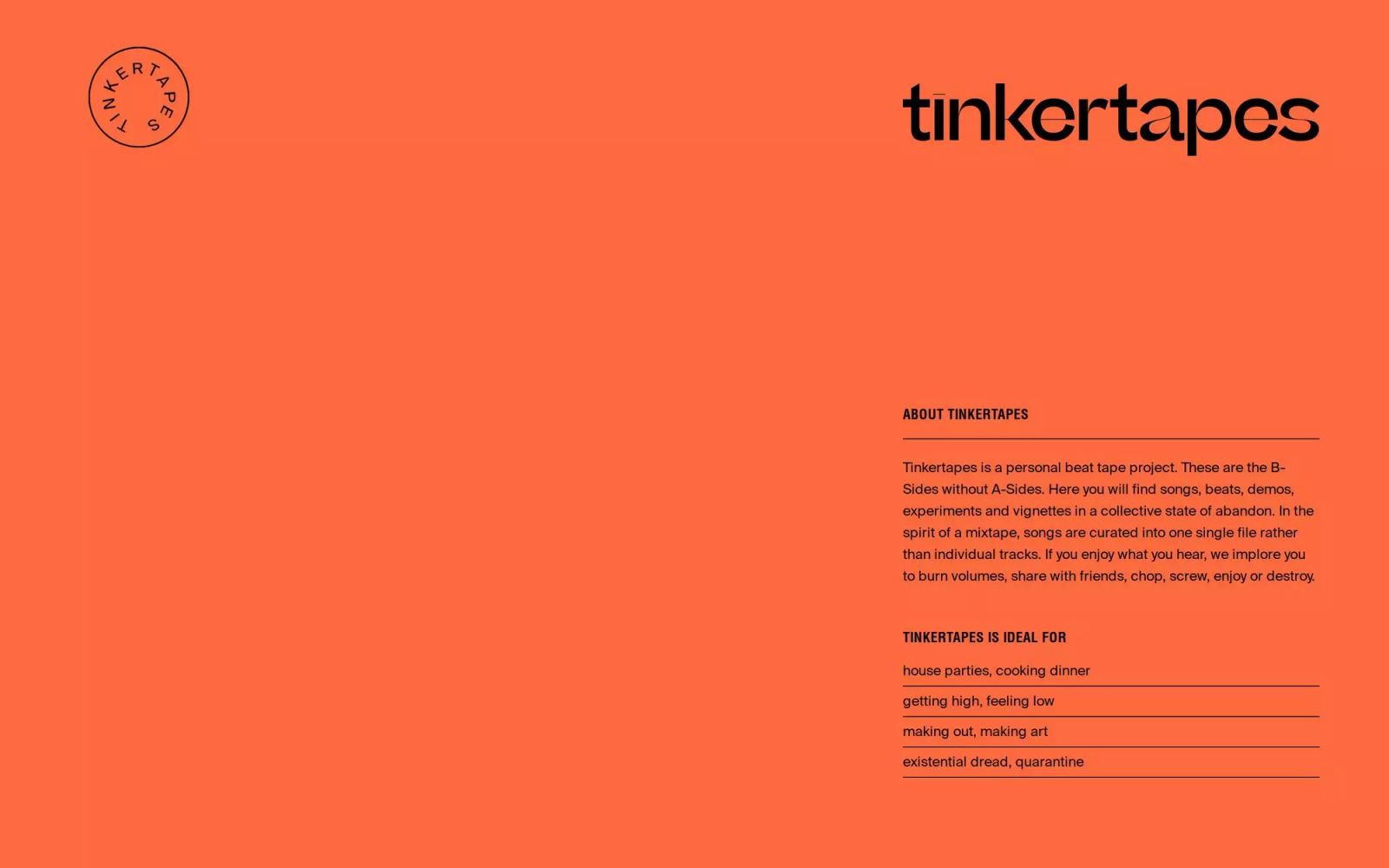 Tinkertapes