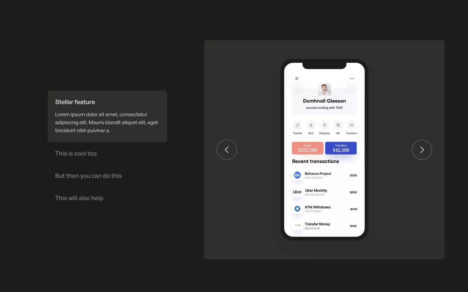 Swiper Tabs Slider