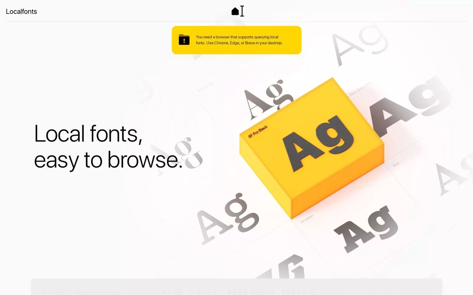 Localfonts
