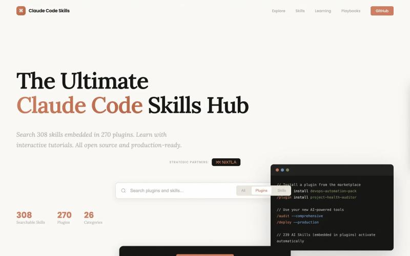 Claude Code Skills Hub