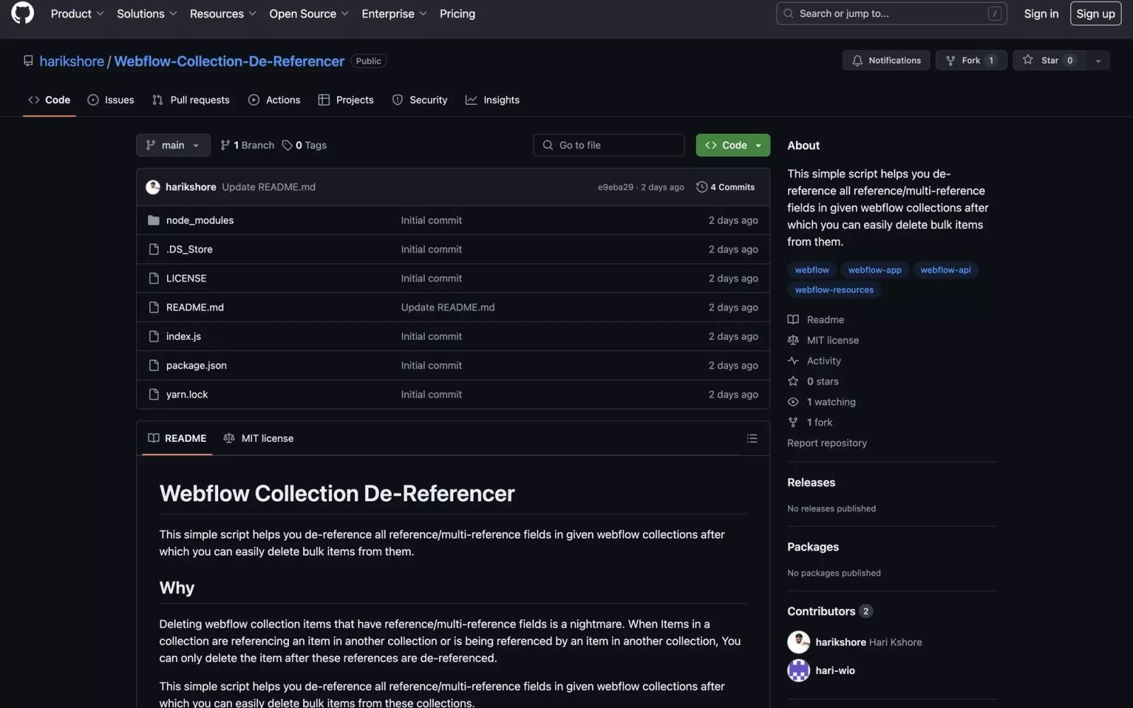 Webflow Collection De-referencer