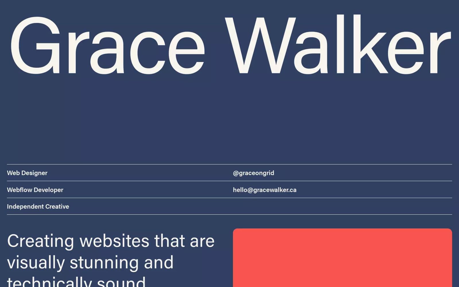 Grace Walker