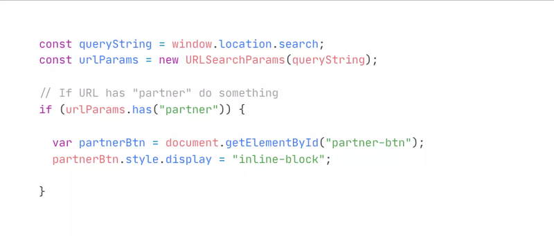 Hide/show Based on URL Parameter