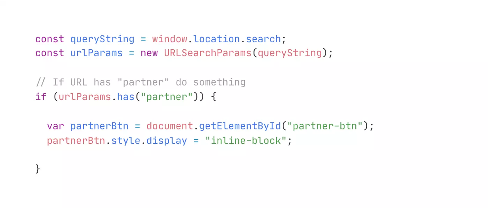 Hide/show Based on URL Parameter