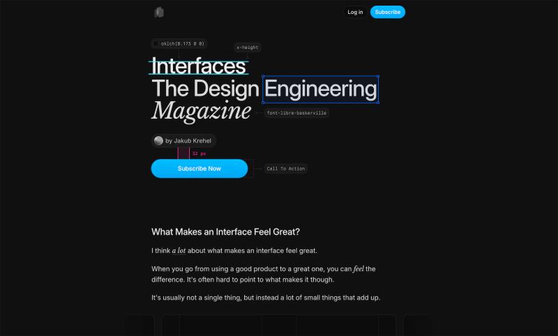 Interfaces › Design Engineering Magazine