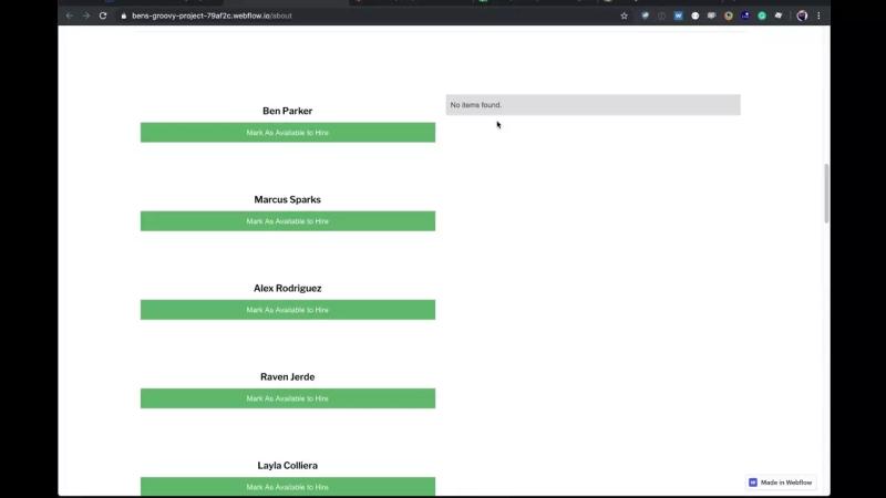 Google Sheets to Webflow w/ Zapier