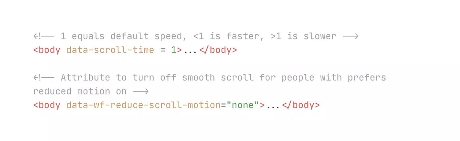 Control Webflow Anchor Link Smooth Scroll