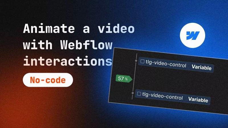 Animate a Video With Native Webflow Interactions