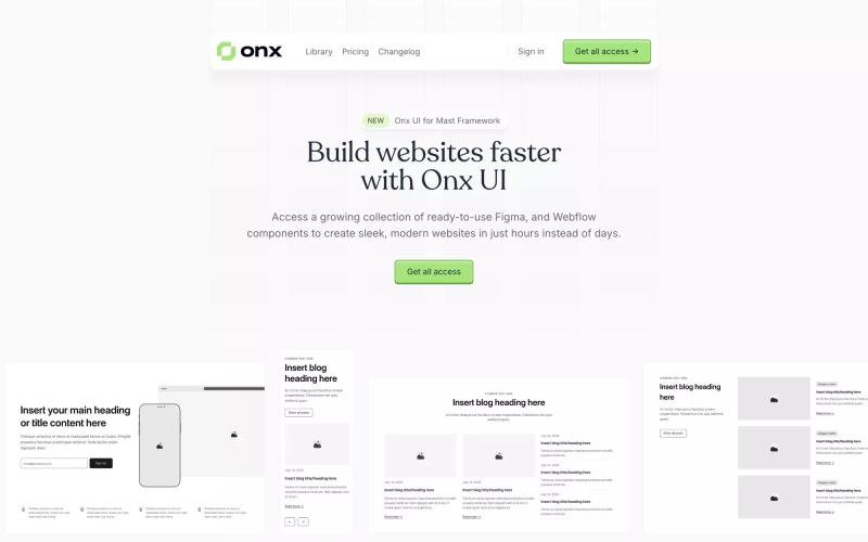 Onx UI