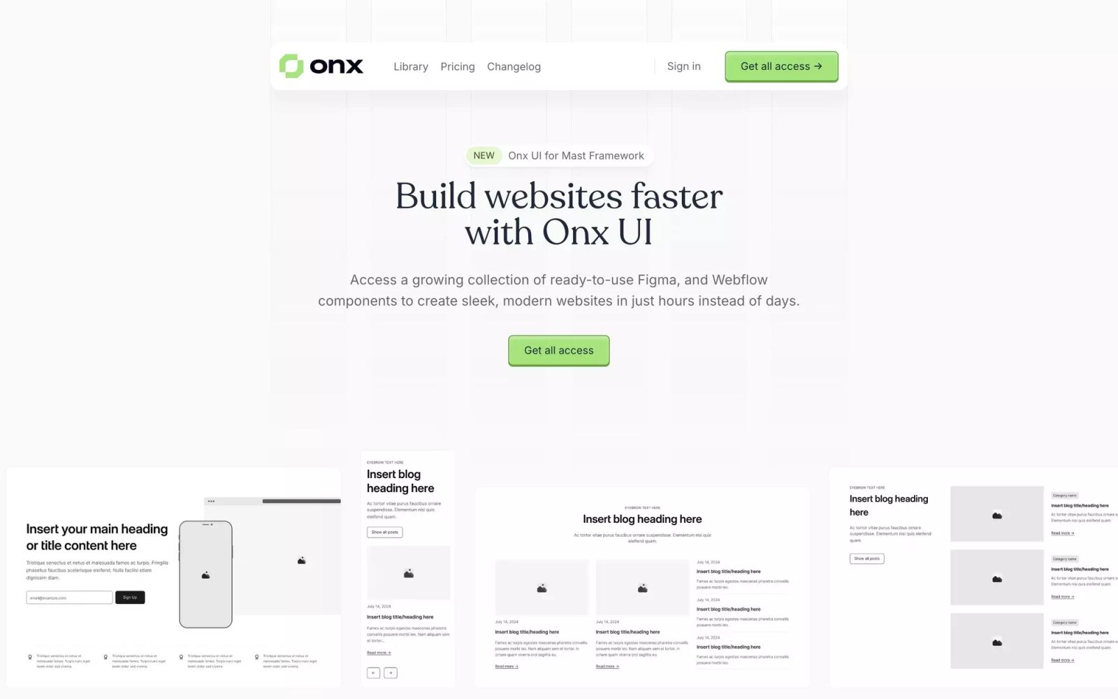 Onx UI