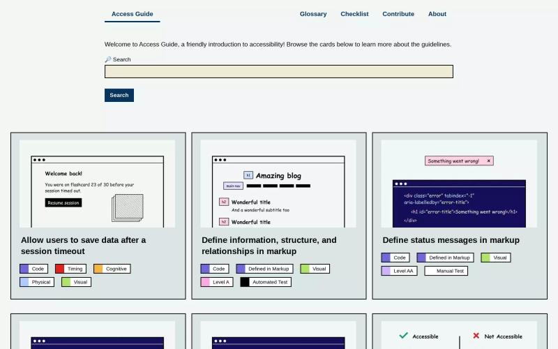 Accessibility Guide