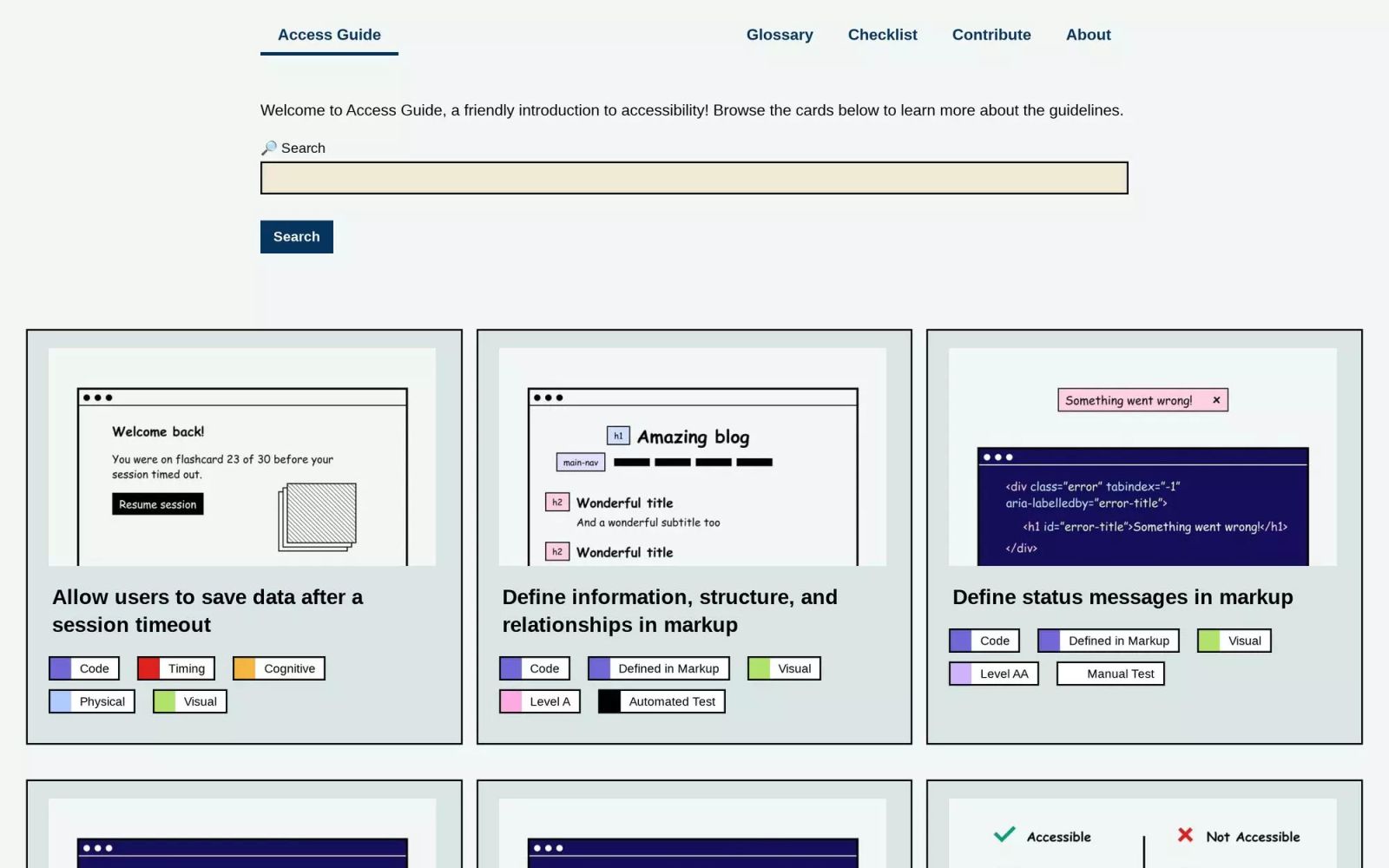 Accessibility Guide