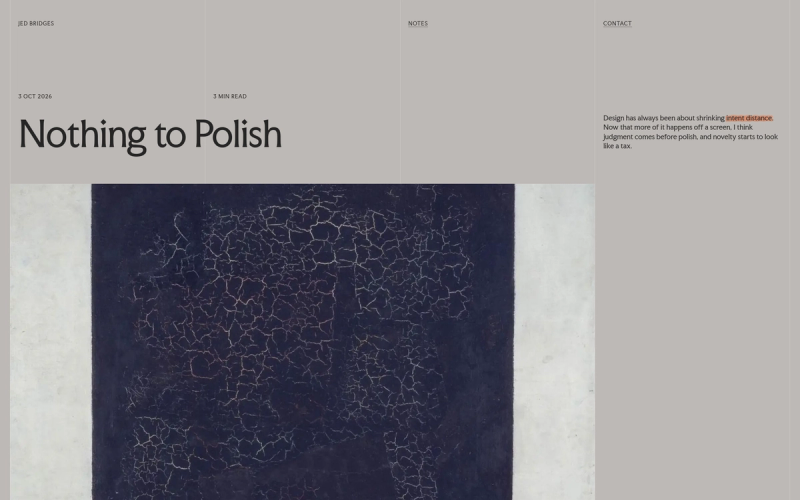 Nothing to Polish