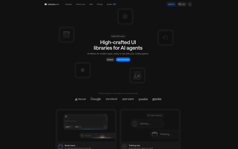 Libraries.dev