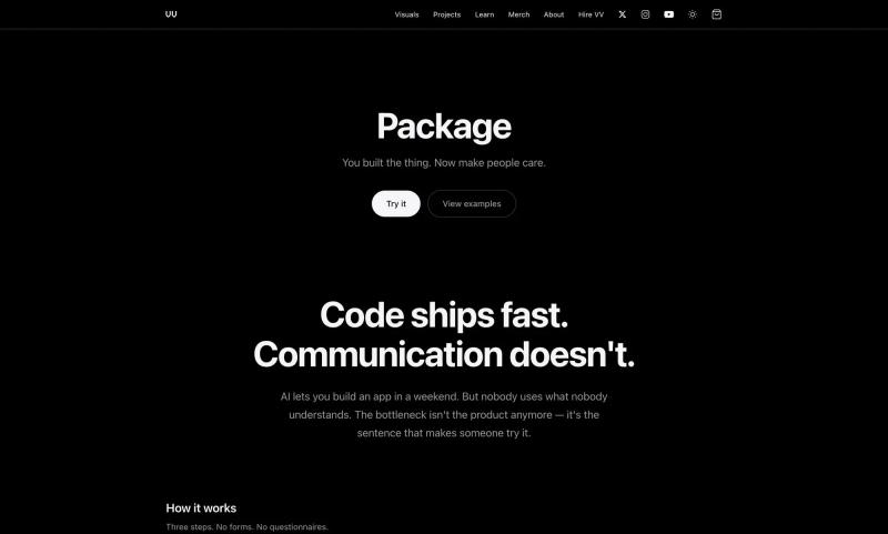 Package by Visualize Value