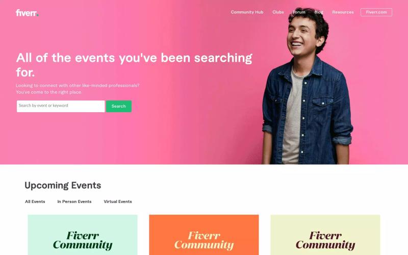 Fiverr Events Hub