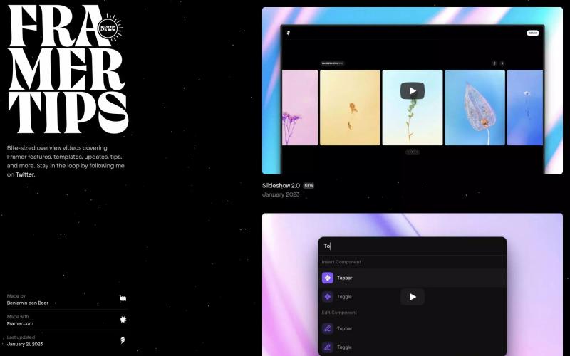 Framer Tips